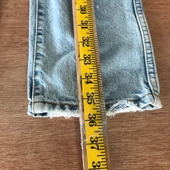 Revice Jeans Women 24 Blue Mid Rise Button Fly Medium Wash Stretch Preppy 18218 - Picture 5 of 14